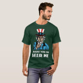 Ik wil dat je me bier geeft t-shirt (Voorkant volledig)
