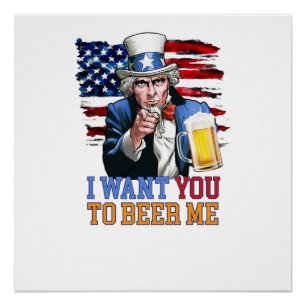 Ik wil dat je me een biertje geeft, USA Summer Shi Perfect Poster