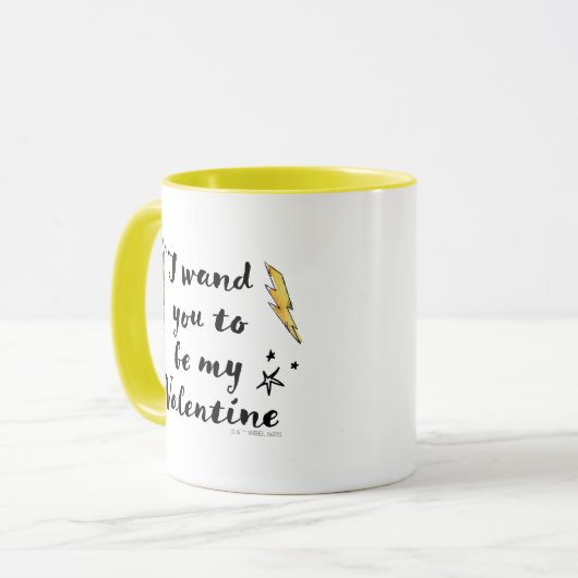 Ik wil dat je mijn Valentijn wordt Mok (Voorkant links)