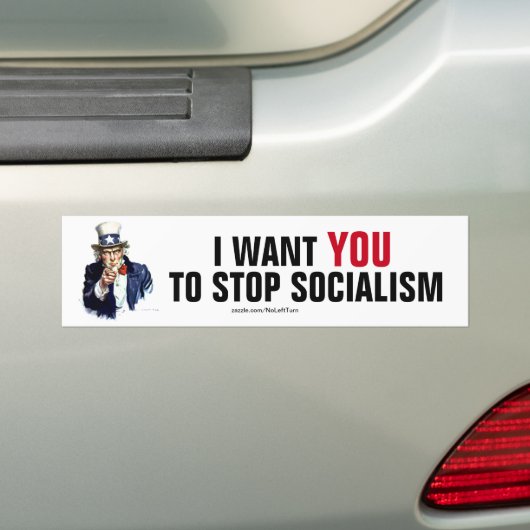Ik wil dat je stopt met de Bumpersticker van het s (Op auto)