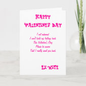 Ik wil dat je Valentijnsdag kaarten terugkrijgt. (Voorkant)