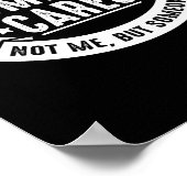 Ik wil dat je weet dat iemand om je geeft poster (Hoek)