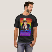 Ik wil dat JIJ homo bent T-shirt (Voorkant volledig)