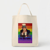 Ik wil dat JIJ homo bent Tote Bag (Voorkant)