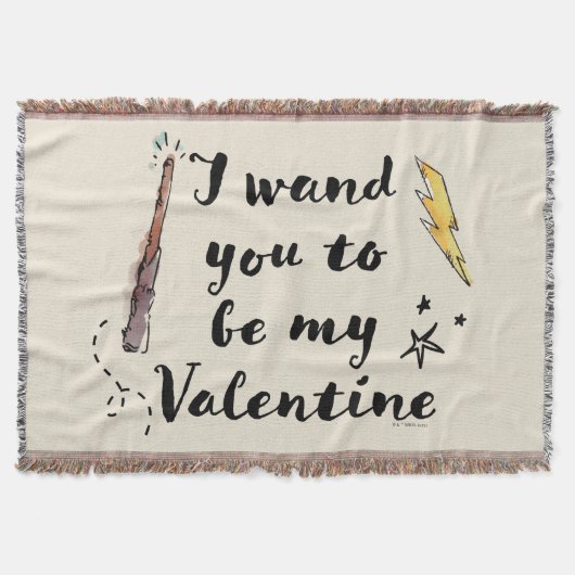 Ik wil dat jij mijn Valentijn bent Deken (Voorkant)