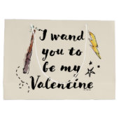 Ik wil dat jij mijn Valentijn bent Groot Cadeauzakje (Achterkant)