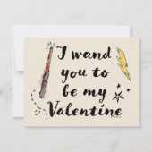 Ik wil dat jij mijn Valentijn bent Notitiekaartje (Voorkant)