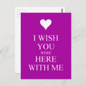 IK WIL DAT JULLIE HIER MET ME ZEI DAT QUOTES DIE J BRIEFKAART (Voorkant / Achterkant)