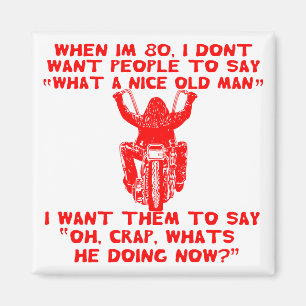 Ik wil dat ze zeggen: "Oh Crap" wat doet hij nu? Magneet