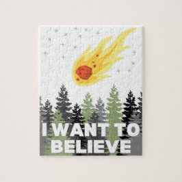 Ik wil de asteroïde puzzel geloven legpuzzel