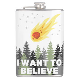 Ik wil de asteroïdenfles geloven heupfles