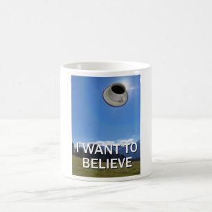 Ik wil de koffie-Mok geloven Koffiemok