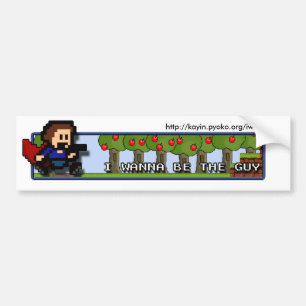 Ik wil de man zijn - de Bumpersticker! Bumpersticker