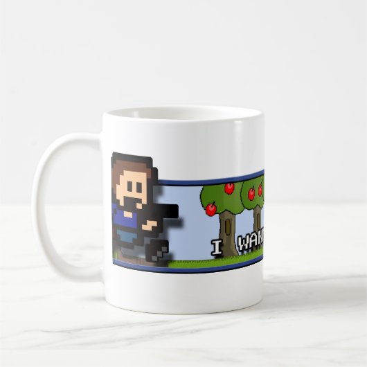 Ik wil de man zijn - Mok! Koffiemok (Links)