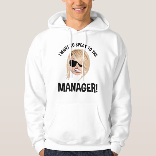 Ik wil de manager spreken! Karen Meme Hoodie (Voorkant)