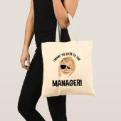 Ik wil de manager spreken! Karen Meme Tote Bag (Voorkant (product))