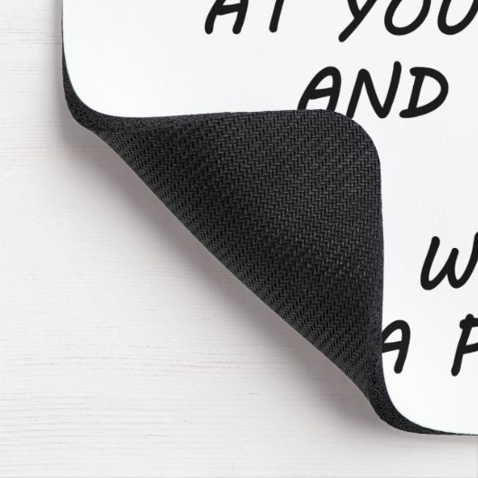 Ik wil de reden zijn muismat (Hoek)