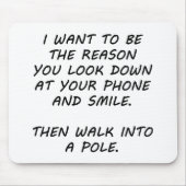 Ik wil de reden zijn muismat (Voorkant)