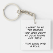 Ik wil de reden zijn sleutelhanger (Voorkant)