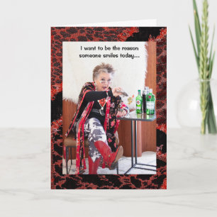 Ik wil de reden zijn waarom iemand glimlacht kaart