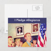 Ik wil de vlag alwettig maken briefkaart (Voorkant / Achterkant)