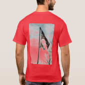 Ik wil de vlag van de Verenigde Sint... T-shirt (Achterkant)