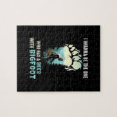 Ik wil degene zijn met een bier met een voet legpuzzel (Horizontaal)