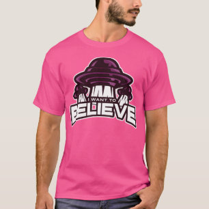 Ik wil design geloven t-shirt