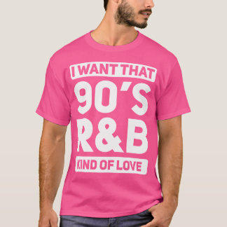 Ik wil die 90s RB soort liefde 90's retro T-shirt
