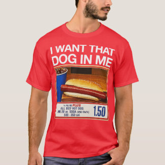 Ik wil die hond in me t-shirt