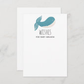 Ik wil een baby jongen. Nautisch advies over blauw Informatiekaartje (Voorkant / Achterkant)