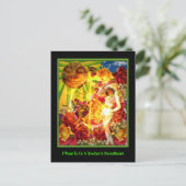 Ik wil een cowboy's lieverd zijn briefkaart (Staand voorkant)