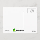 Ik wil een cowboy's lieverd zijn briefkaart (Achterkant)