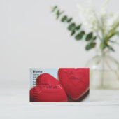 Ik wil een divorce-Visitekaartje Visitekaartje (Staand voorkant)