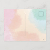 Ik wil een eiland kerstmis post Kaart (Achterkant)