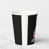 Ik wil een Flamingo voor kerstroze Flamenco Papieren Bekers (Rechts)