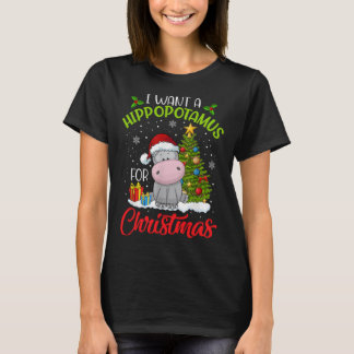 Ik wil een hippopotamus voor de kerstdagen... hipp t-shirt