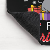 Ik wil een hippopotamus voor kerstcadeau. muismat (Hoek)