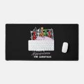 Ik wil een hippopotamus voor kerstcadeautjes. bureaumat (Keyboard & Muis)