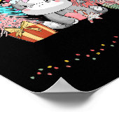 Ik wil een hippopotamus voor kersthippo's 1 poster (Hoek)