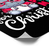 Ik wil een hippopotamus voor Kerstmis. Poster (Hoek)