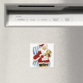 Ik wil een hond voor Kerstmis  Magnet (Insitu (Vaatwasser))