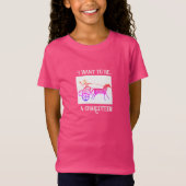 Ik wil een kleurrijk T-shirt voor de wagenmenner z (Voorkant)