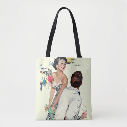 Ik wil een Man 2 Tote Bag (Voorkant)
