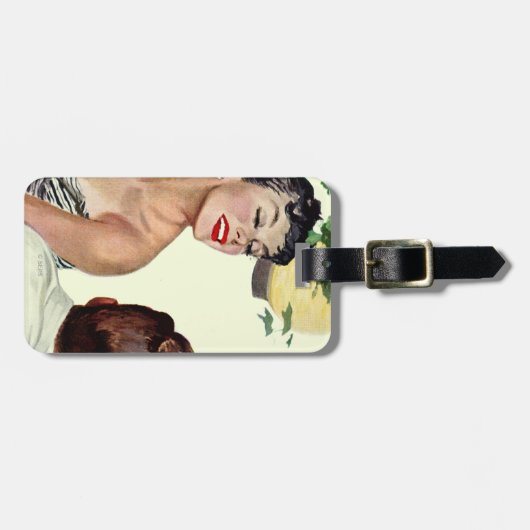 Ik wil een Man Bagagelabel (Voorkant horizontaal)