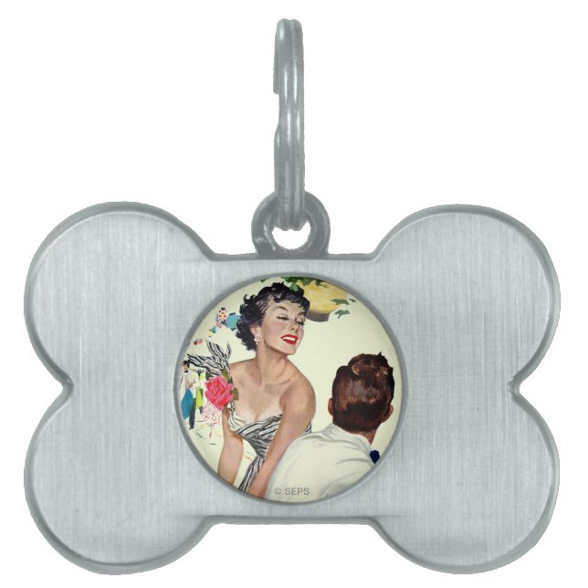 Ik wil een Man Huisdieren Naamplaatje (voorkant)