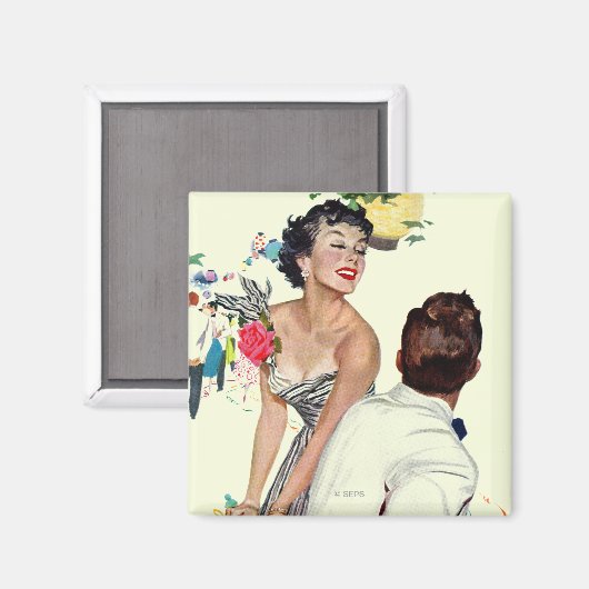 Ik wil een Man Magneet (Voorkant / Achterkant)