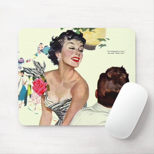 Ik wil een Man Muismat (Met muis)