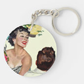 Ik wil een Man Sleutelhanger (Achterkant)