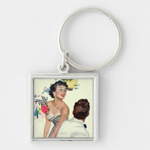 Ik wil een Man Sleutelhanger